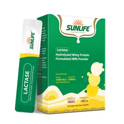 Sunlfie Lactase Hydrolysed Whey Protein Formulated Milk Powder